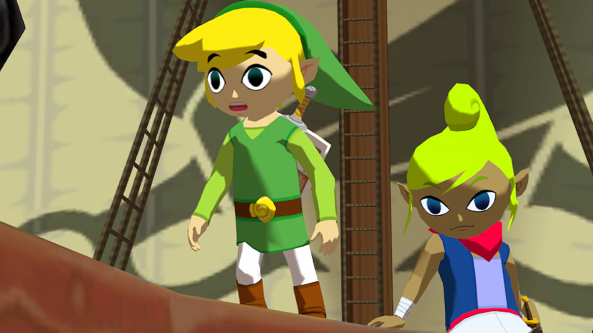 The Legend of Zelda The Wind Waker for Nintendo GameCube action adventure video game featuring cel shaded graphics ocean exploration epic dungeons and classic Link fantasy storytelling experience gameplay