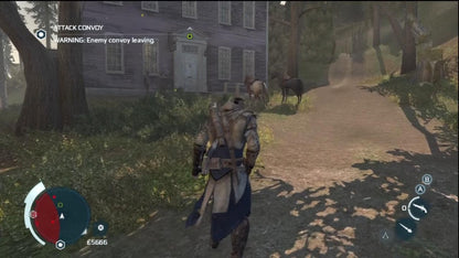 Assassin's Creed III gameplay for Xbox 360 (X360) action-adventure video game
