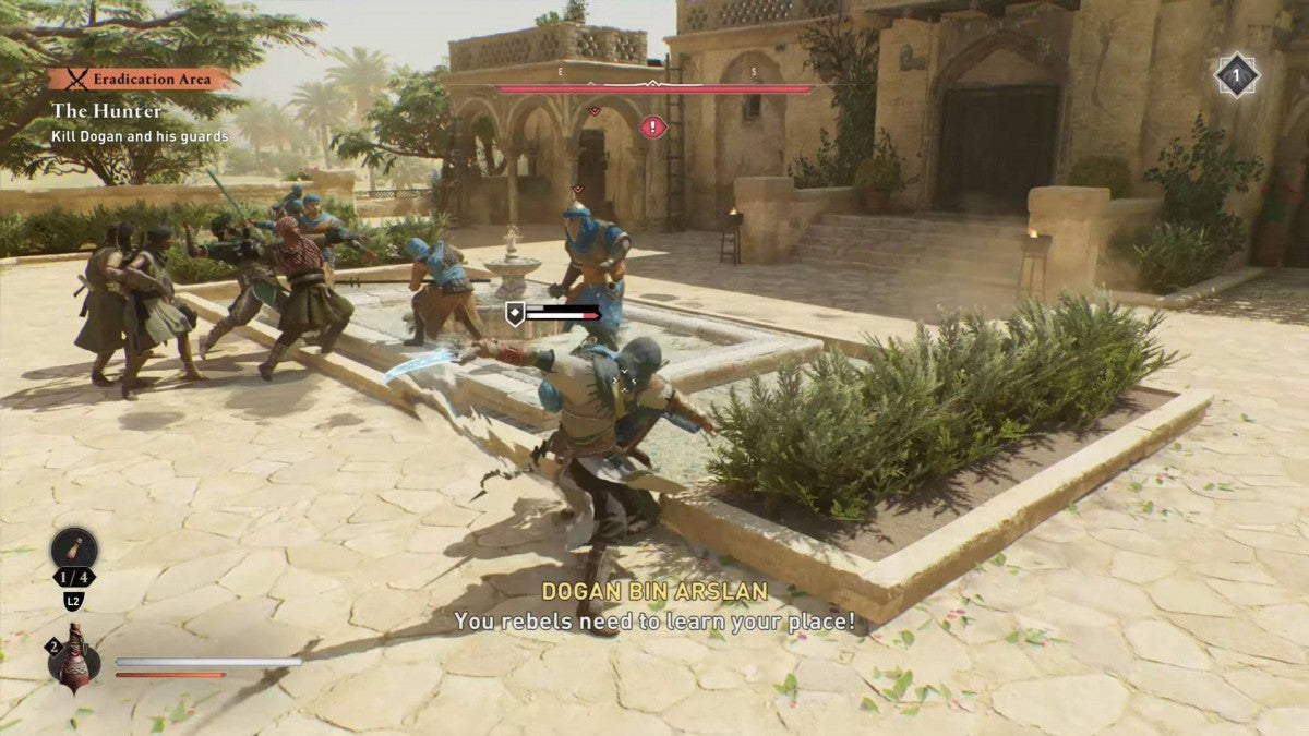 Assassin’s Creed Mirage PS5 game featuring stealth-focused action, parkour-based exploration, and a story-driven return to classic Assassin’s Creed gameplay on PlayStation 5 gameplay screenshot
