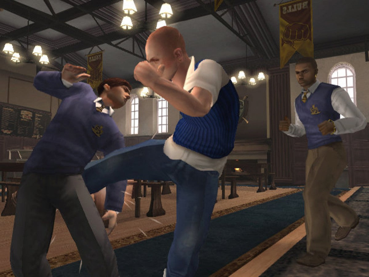 Bully for PlayStation 2 with open-world school life and adventure gameplay theme gameplay