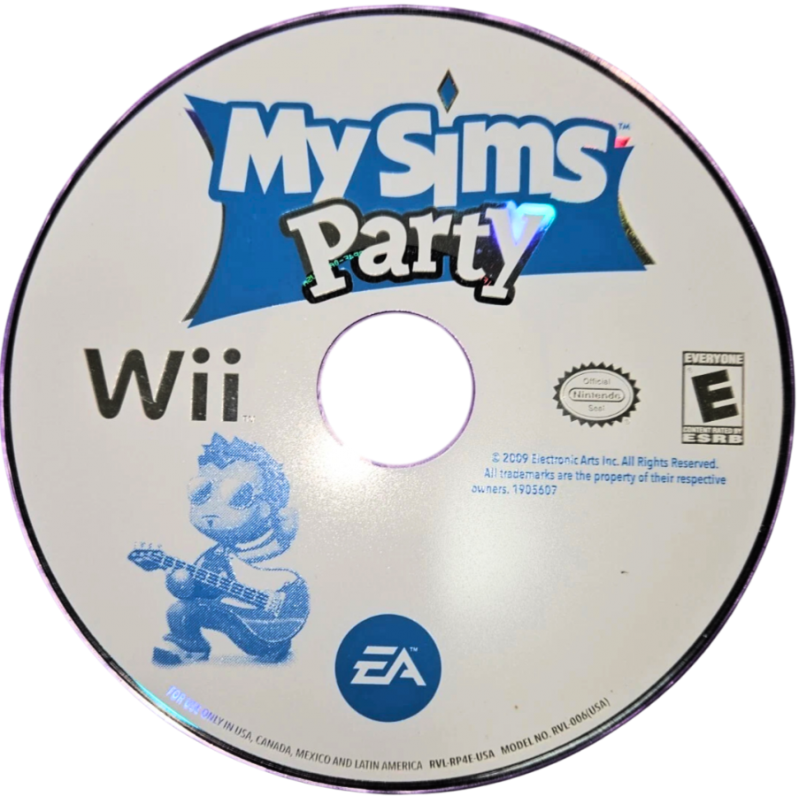 MySims: Party – Nintendo Wii (Wii) party mini-game multiplayer social video game disc