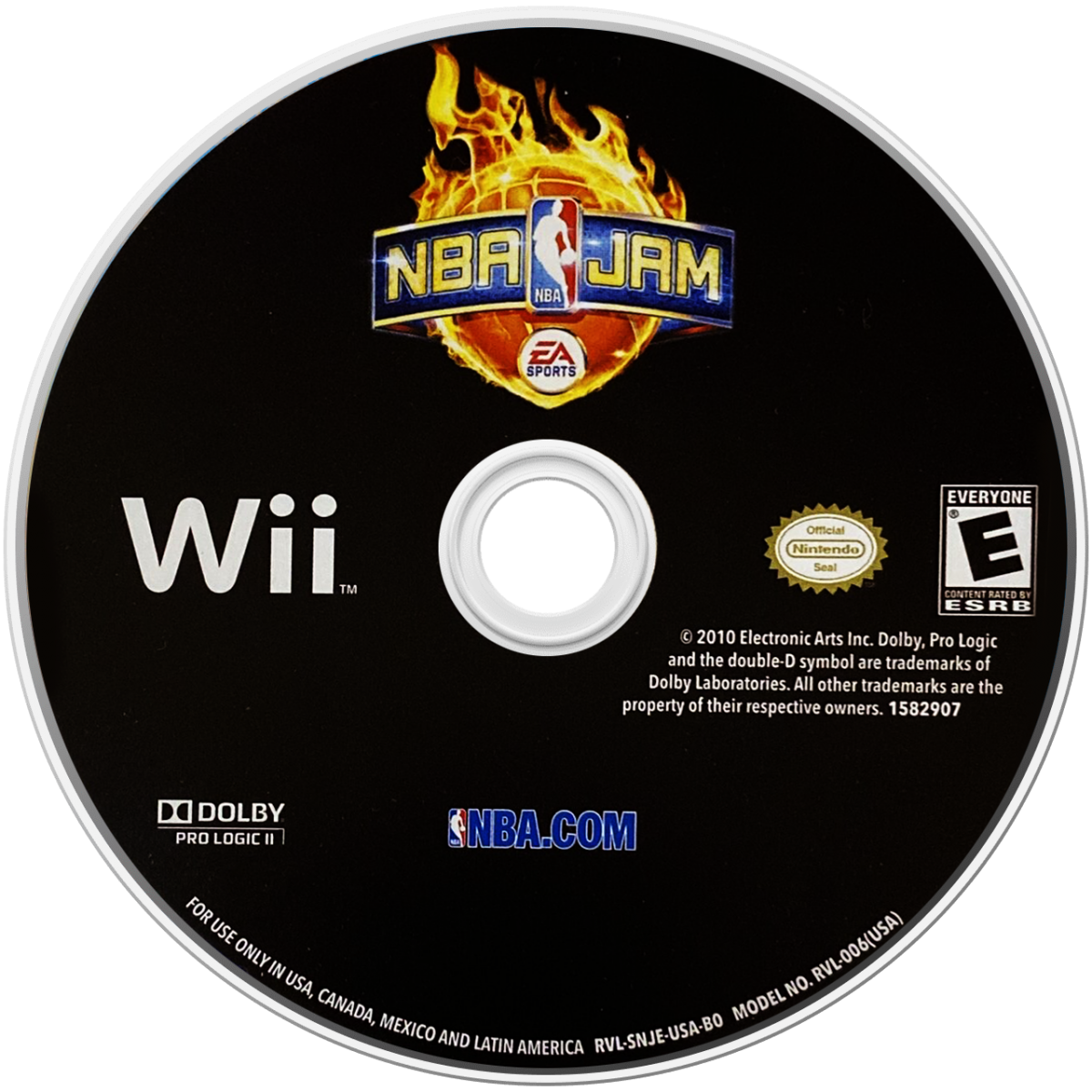 NBA Jam – Nintendo Wii (Wii) arcade basketball sports multiplayer video game disc