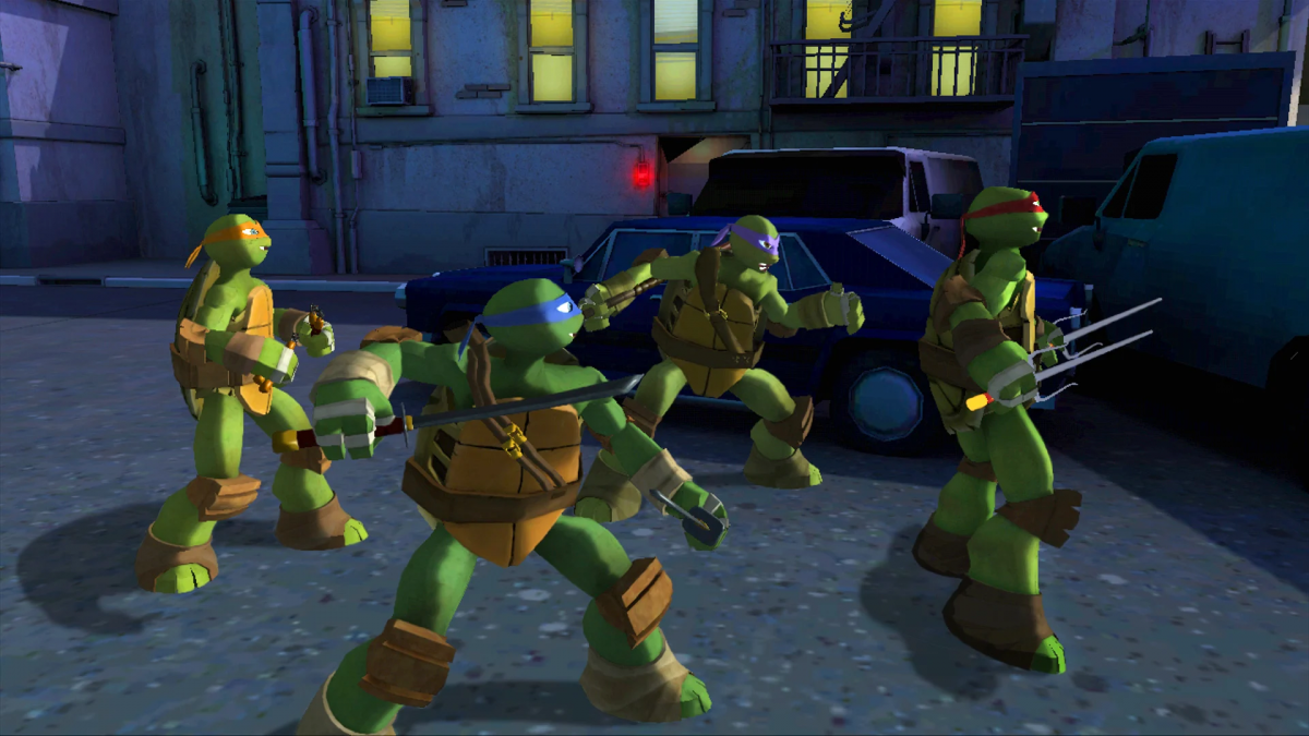 Teenage Mutant Ninja Turtles gameplay for Xbox 360 (X360) action-adventure beat 'em up video game