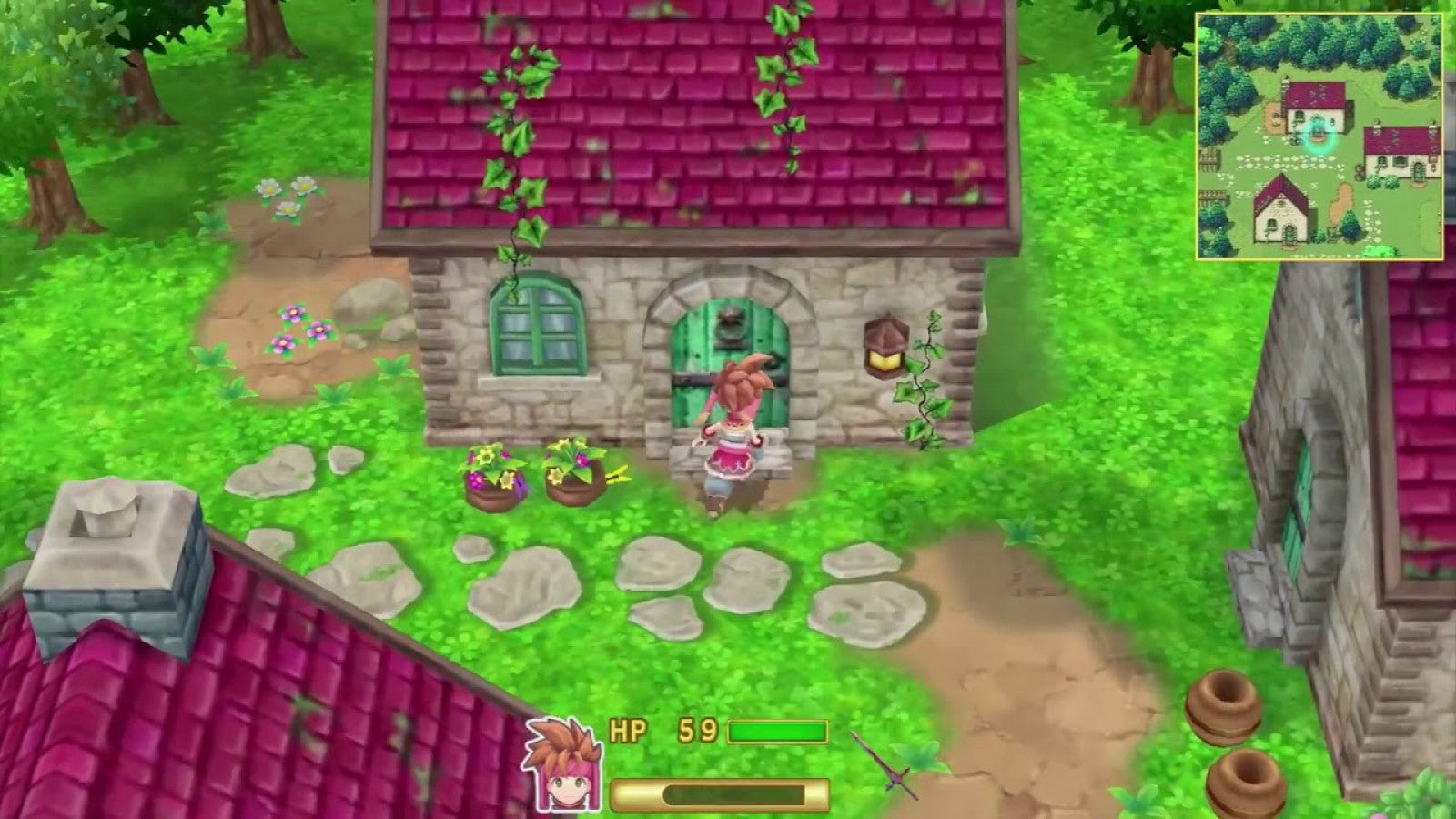 Secret of Mana retro PS4 video game Secret of Mana action RPG fantasy adventure real time combat classic JRPG remake cooperative gameplay console release gameplay 