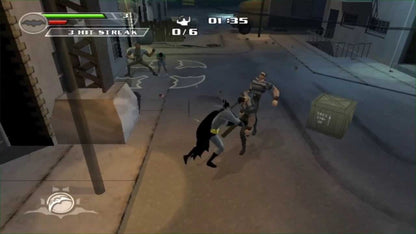 Batman Rise of Sin Tzu GameCube game featuring cooperative beat ’em up action and DC superhero combat gameplay screenshot