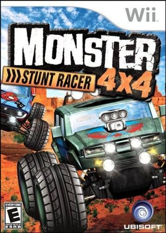 Monster 4x4: Stunt Racer cover art for Nintendo Wii (Wii) video game
