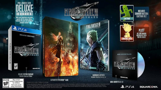 Final Fantasy VII Remake [Deluxe Edition] box set