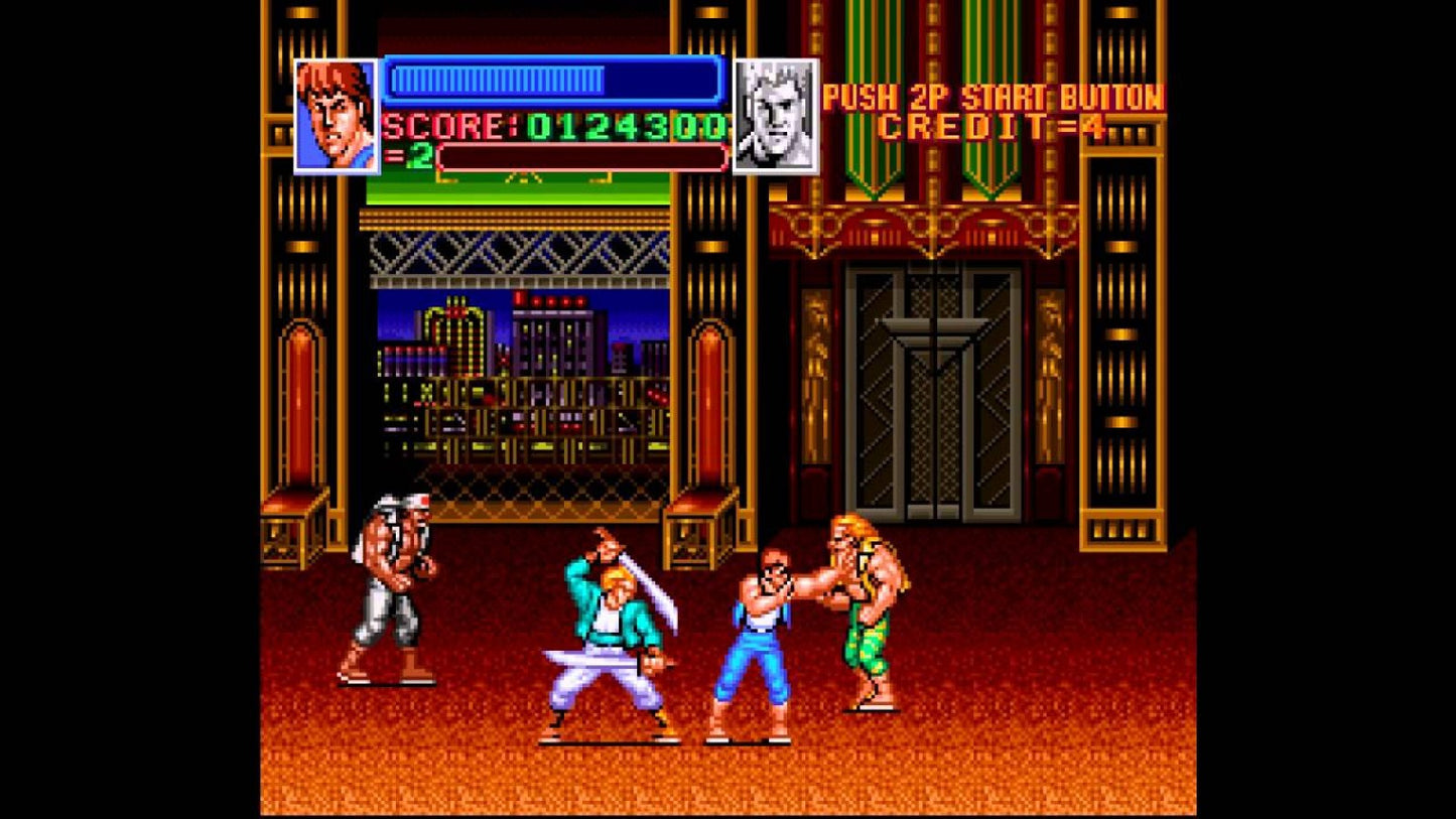 Super Double Dragon for Super Nintendo side scrolling beat em up featuring Billy and Jimmy Lee martial arts combat co op multiplayer and street fighting gameplay