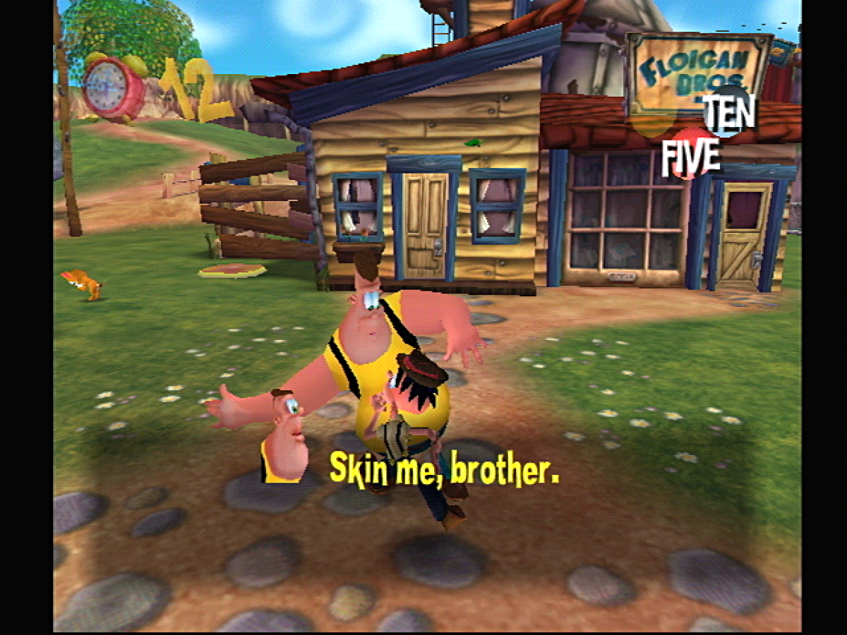 Floigan Bros Sega Dreamcast retro video game action adventure game play