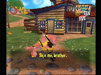 Floigan Bros Sega Dreamcast retro video game action adventure game play