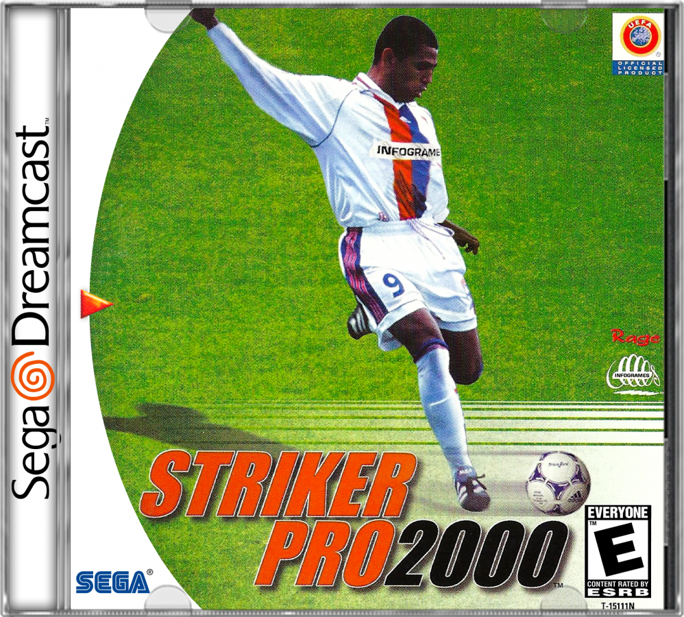 Striker Pro 2000 cover art for Sega Dreamcast (DC) video game