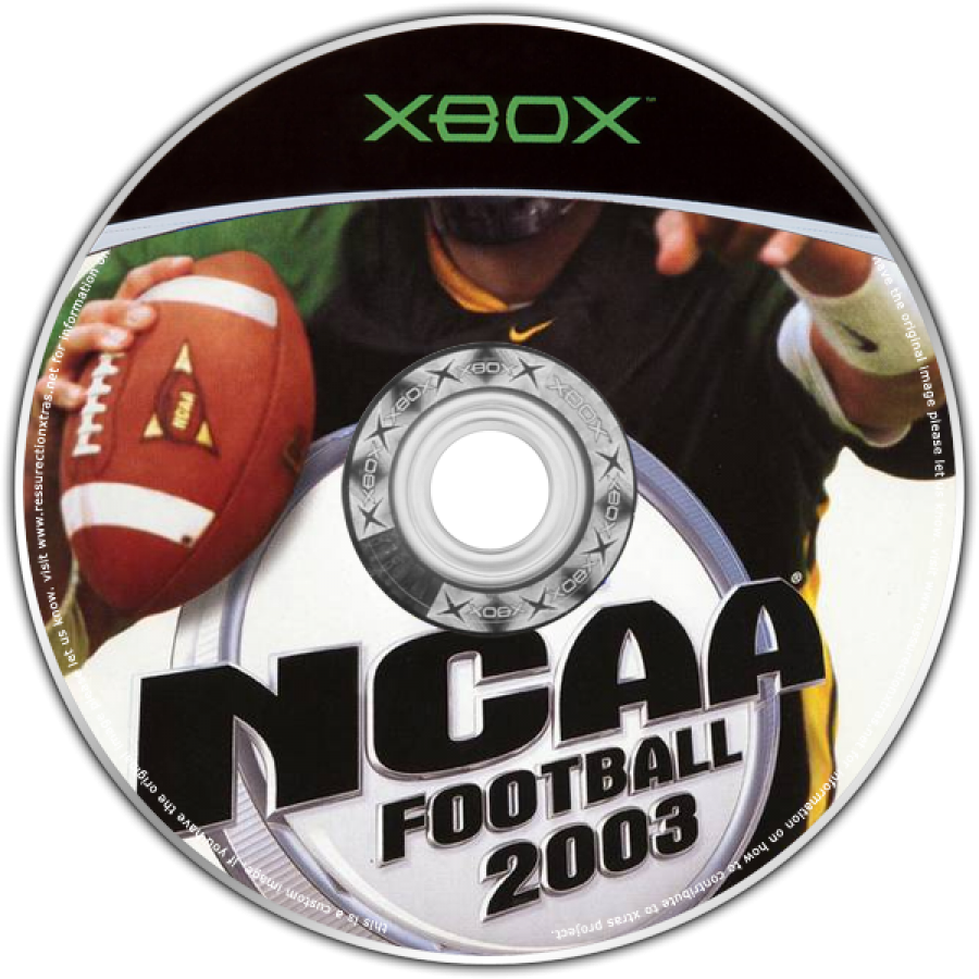 NCAA Football 2003 disc for Xbox (XBOX) video game