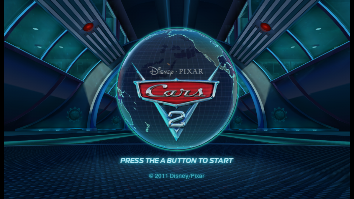 Cars 2 title art for Nintendo Wii (Wii) video game 