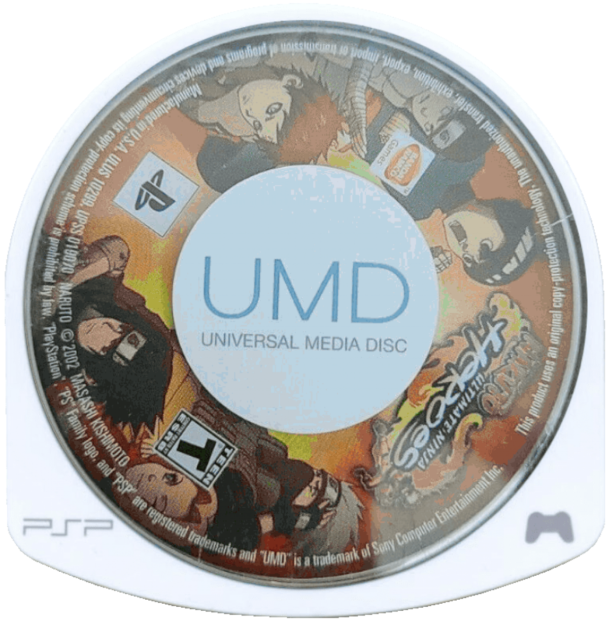 Naruto Ultimate Ninja Heroes PlayStation Portable PSP for retro video game enthusiasts featuring anime inspired fighting gameplay fast paced ninja battles special jutsu attacks character progression modes iconic Naruto characters and collectible gaming appeal UMD