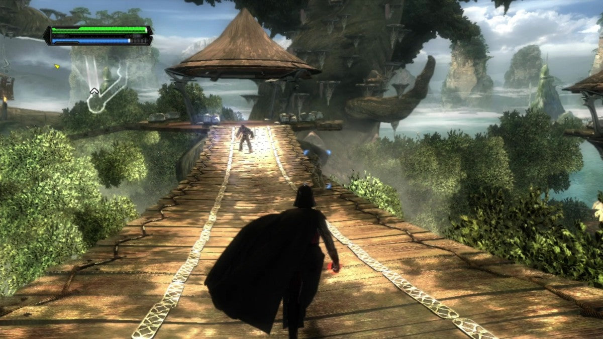 Star Wars: The Force Unleashed gameplay for Xbox 360 (X360) action-adventure sci-fi video game