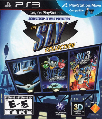 The Sly Collection – PlayStation 3 (PS3) cover art for platformer video game 