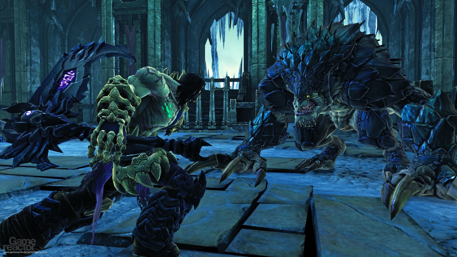 Darksiders II Nintendo Wii U for action role playing video game fans featuring open world exploration hack and slash combat challenging dungeons epic boss battles character progression fantasy adventure puzzle solving immersive gameplay collectible gaming appeal gameplay