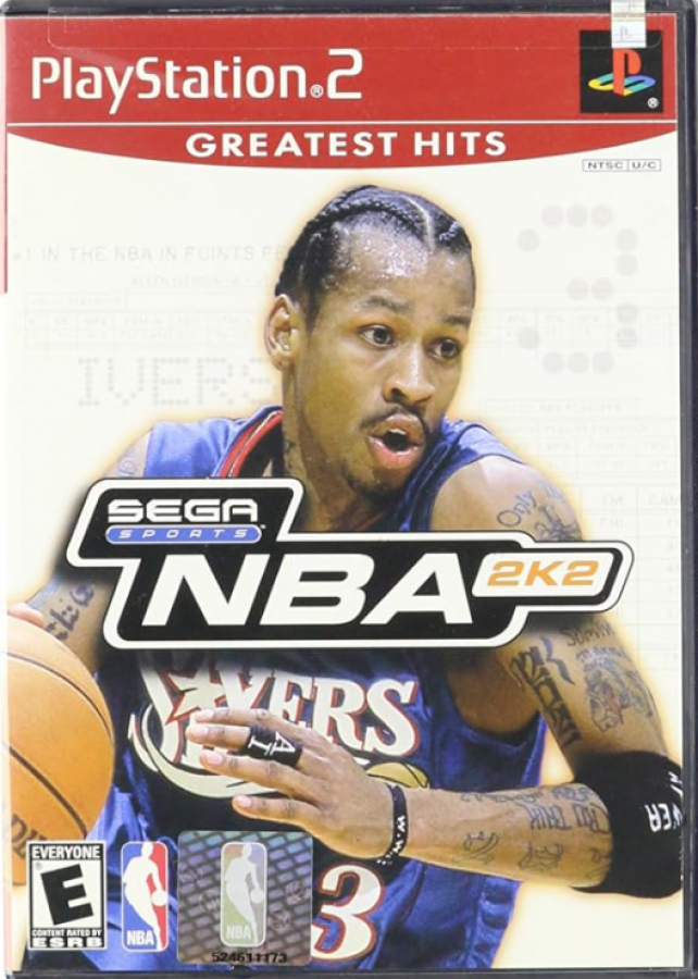 NBA 2K2 [Greatest Hits] – PlayStation 2 (PS2) basketball sports video game cover art