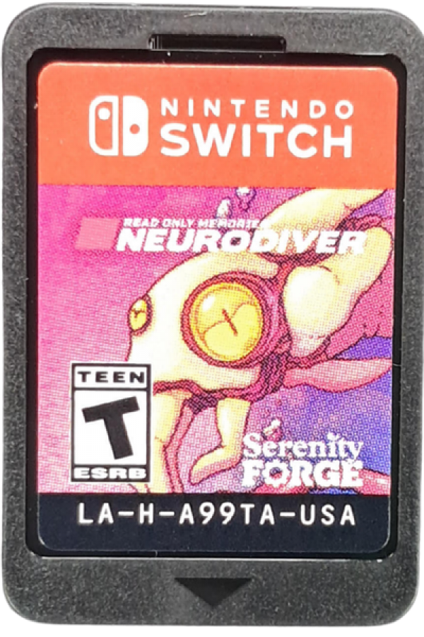 Read Only Memories Neurodiver Nintendo Switch for video game enthusiasts featuring narrative adventure gameplay cyberpunk storytelling futuristic investigation psychic abilities pixel art visuals immersive character interactions and collectible gaming appeal cartridge