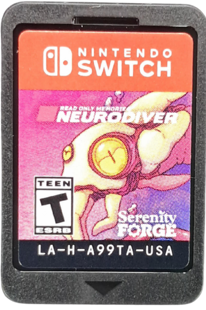 Read Only Memories Neurodiver Nintendo Switch for video game enthusiasts featuring narrative adventure gameplay cyberpunk storytelling futuristic investigation psychic abilities pixel art visuals immersive character interactions and collectible gaming appeal cartridge