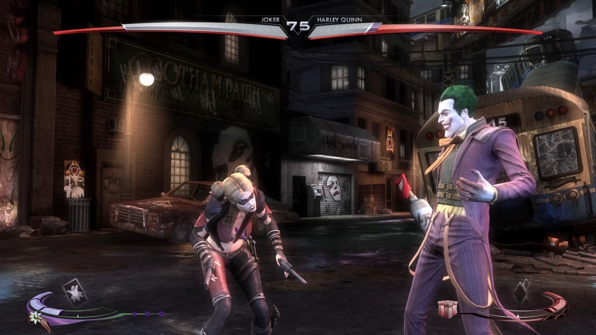 Injustice: Gods Among Us [Ultimate Edition] – PlayStation 4 (PS4) video game gameplay, superhero fighting game.