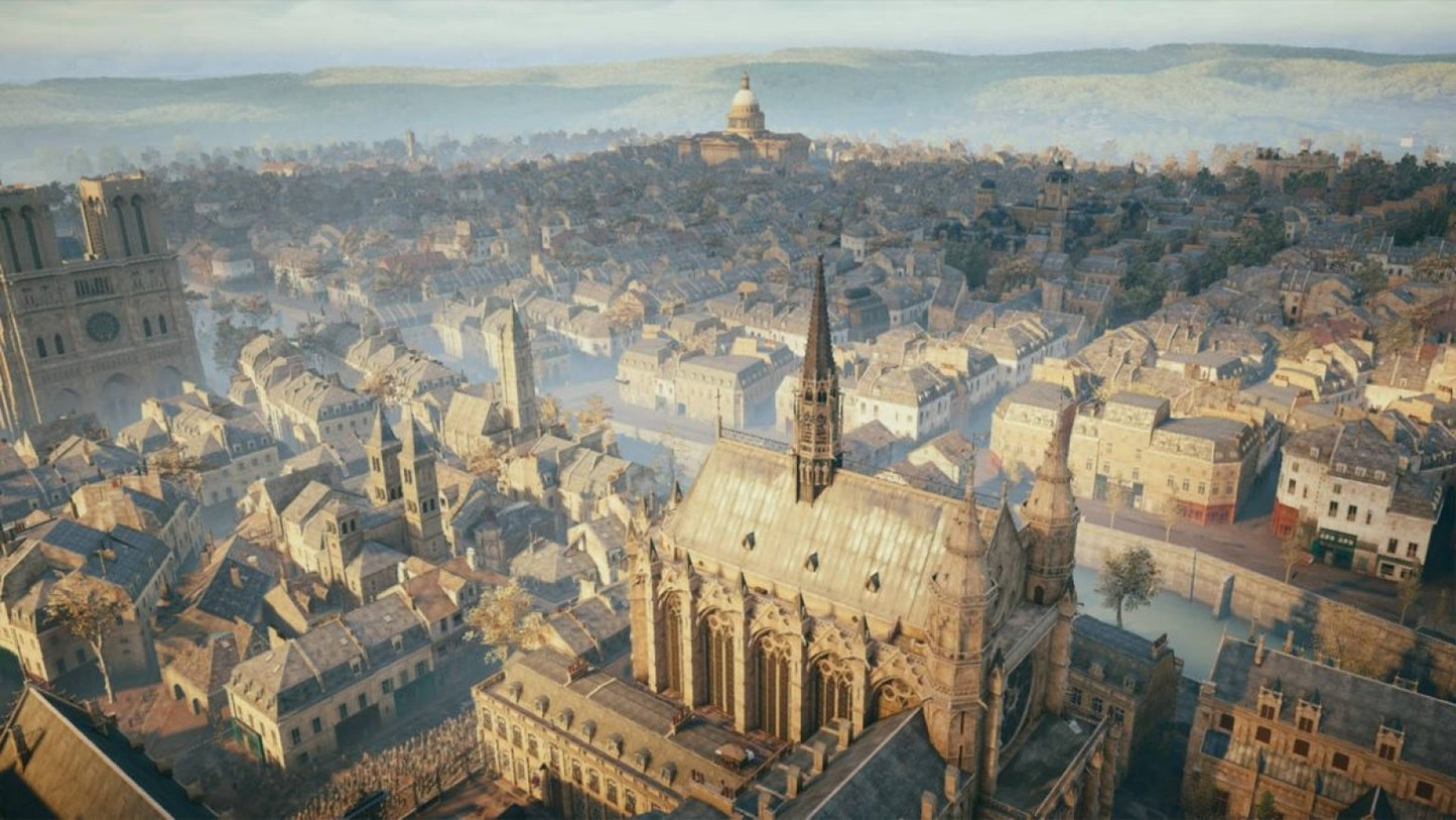 Assassin’s Creed: Unity PlayStation 4 (PS4) video game gameplay open world action adventure
