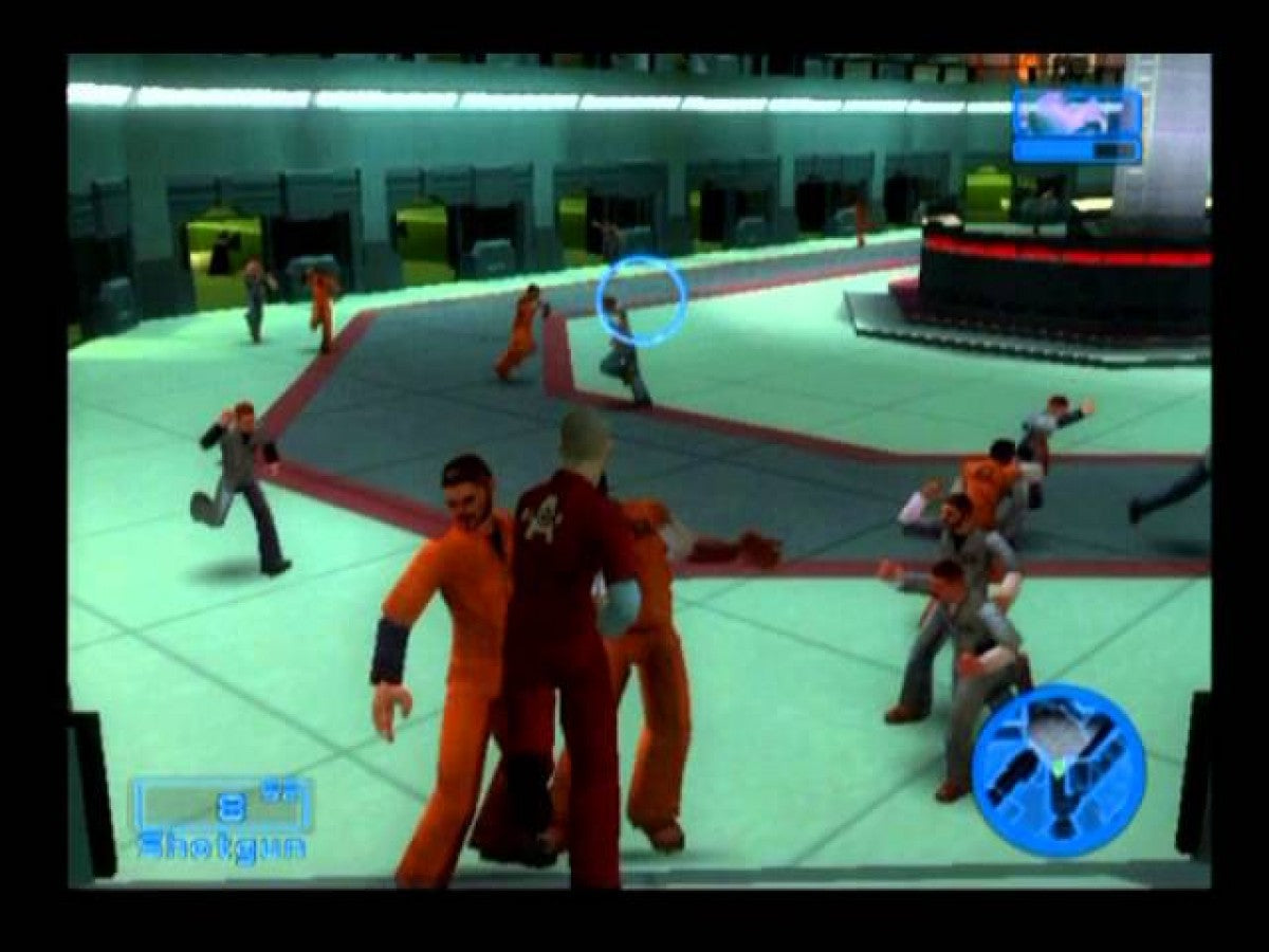 State of Emergency 2 PlayStation 2 PS2 for retro video game enthusiasts featuring action shooter gameplay third person combat urban crime missions intense firefights story driven objectives explosive action environments and collectible gaming appeal gameplay
