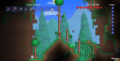 Terraria Xbox One 2D sandbox adventure game with building crafting exploration and combat in procedurally generated worlds gameplay