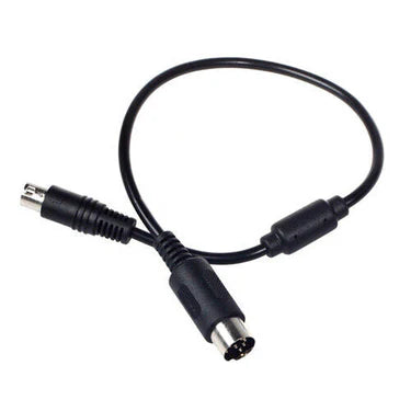 Sega Genesis Model 1 Link Cable accessory connecting two consoles for multiplayer gaming compatible with original Sega Genesis model 1 systems