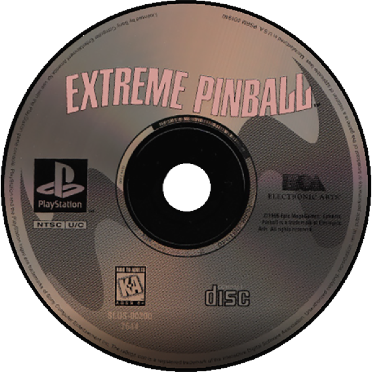Extreme Pinball [Long Box] for PlayStation 1 (PS1) at Gamers INC, featuring the fast-paced arcade action of four distinct, themed tables—Rock Fantasy, Medieval Knights, Urban Chaos, and Monkey Mayhem—all contained in the rare, collectible early-release "Long Box" packaging; experience high-energy bumpers, secret ramps, and multi-ball madness in a classic title that brought authentic, 32-bit pinball physics and diverse playstyles to the early PlayStation era disc