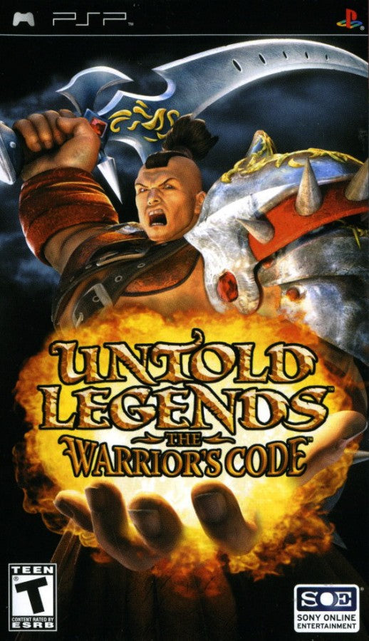 Untold Legends: Brotherhood of the Blade [Greatest Hits] – cover art for PlayStation Portable (PSP) action role-playing game