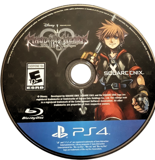 Kingdom Hearts HD 2.8: Final Chapter Prologue – PlayStation 4 (PS4) video game disc, action role-playing game.