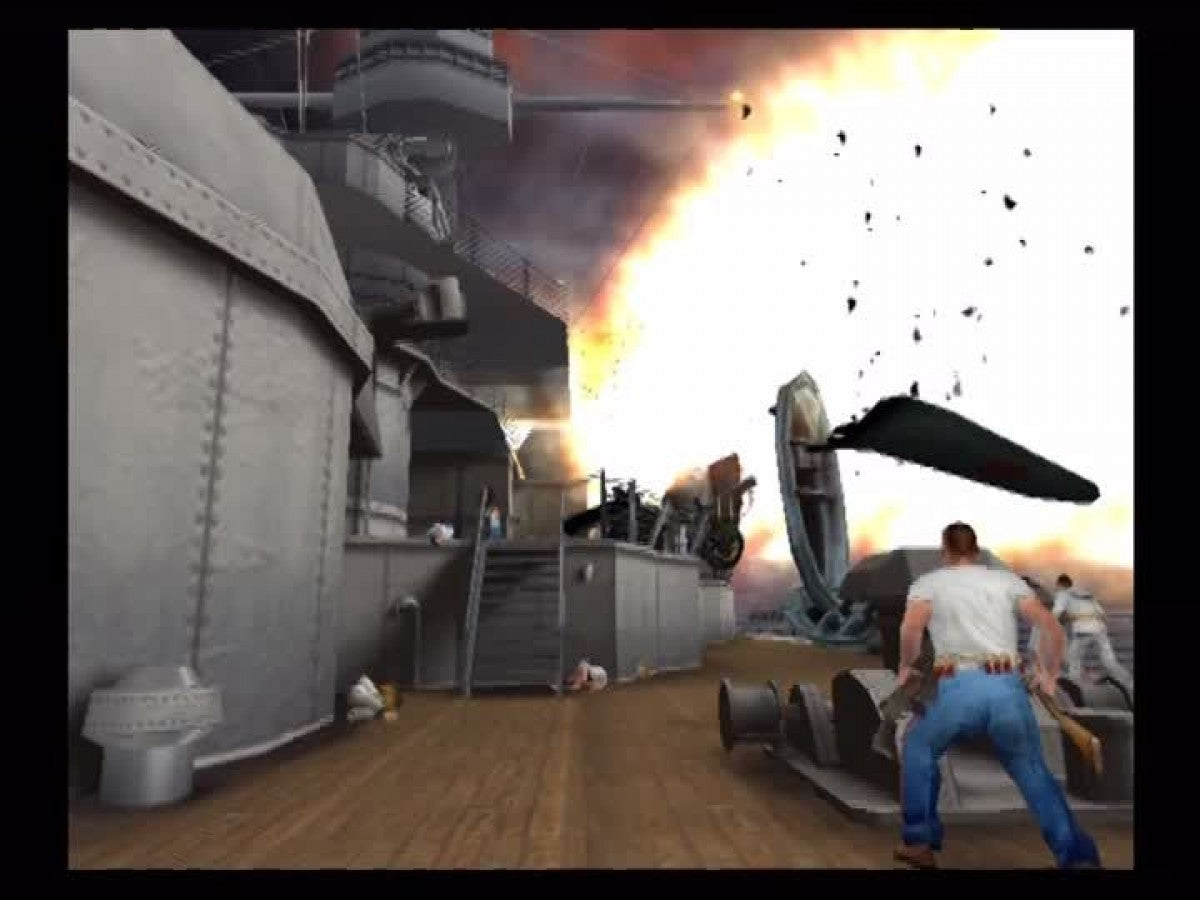 Medal of Honor Rising Sun gameplay for PlayStation 2 (PS2) video game