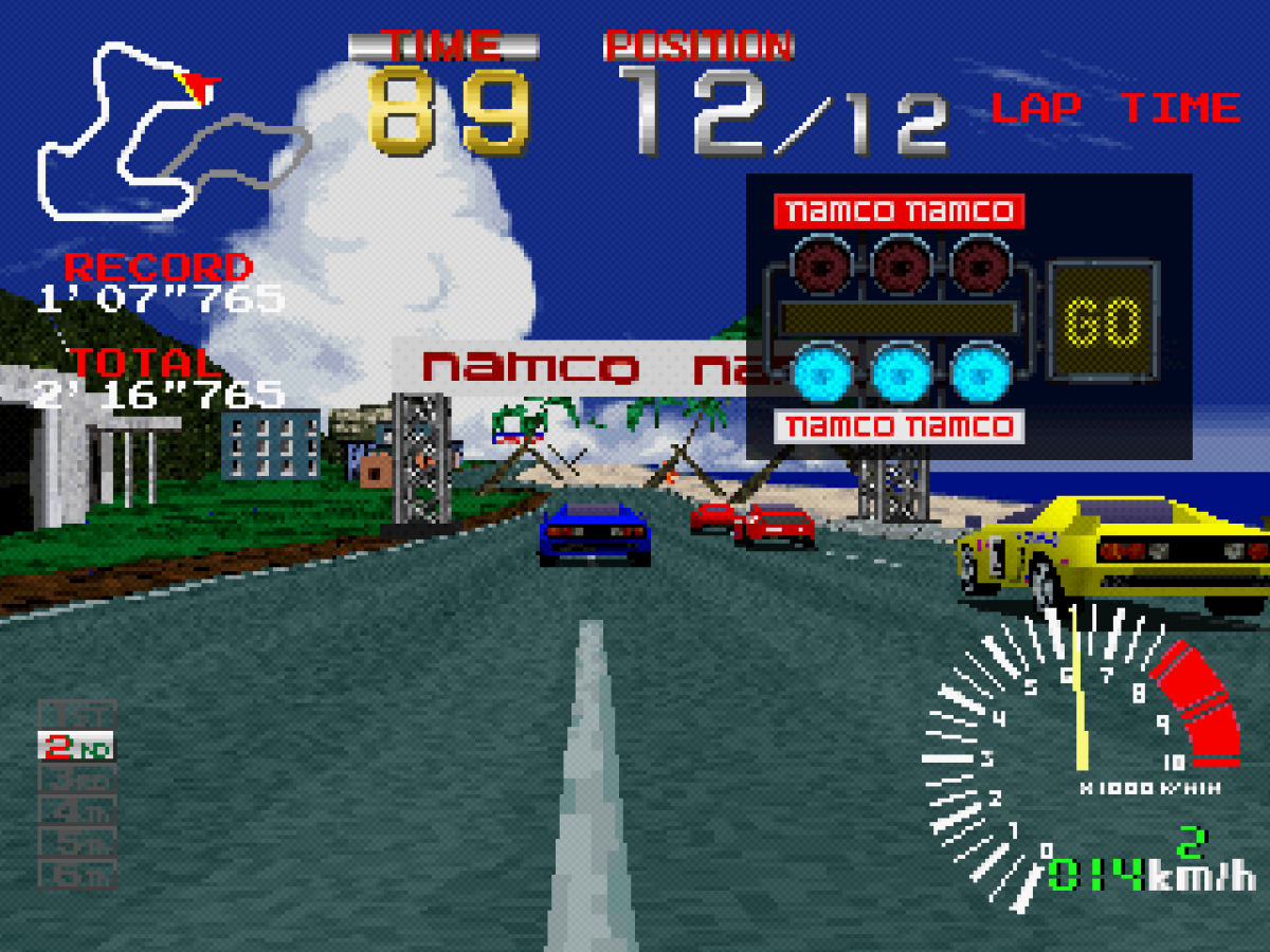 Ridge Racer PlayStation 1 PS1 for retro video game enthusiasts featuring arcade racing gameplay high speed driving responsive drifting mechanics multiple race courses classic sports cars fast paced competition and collectible gaming appeal gameplay 
