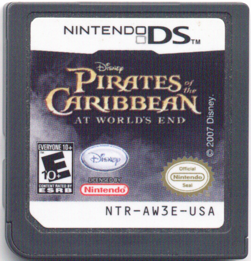 Pirates of the Caribbean: At World's End cartridge for Nintendo DS (DS) action adventure video game