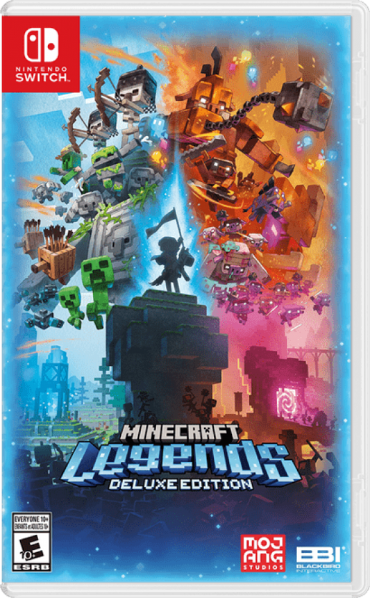 Minecraft Legends – Nintendo Switch (NS) cover art for video game for NS