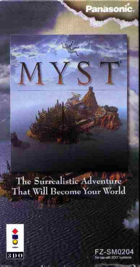 Myst cover art for Panasonic 3DO (3DO) video game