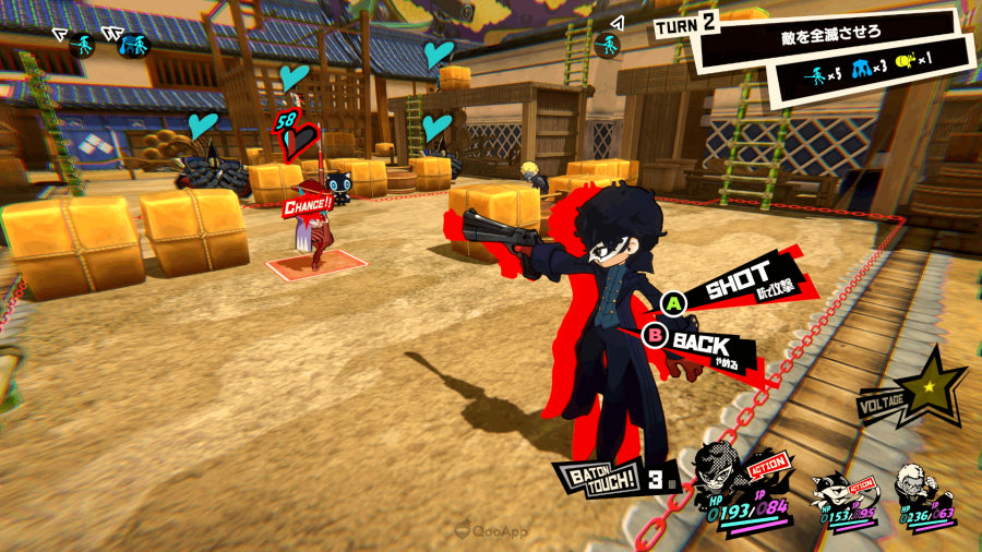Persona 5 Royal Nintendo Switch inspired design featuring stylish JRPG life simulation aesthetic Phantom Thieves story school life exploration turn based combat supernatural palace infiltration vibrant anime visuals and character driven narrative presentation gameplay 