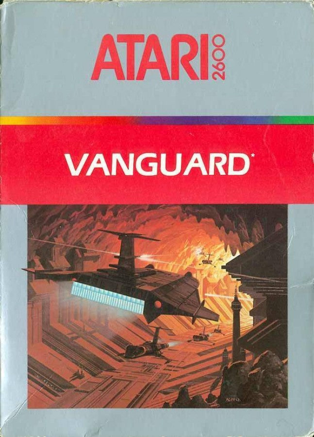 Vanguard cover art for Atari 2600 (2600) video game