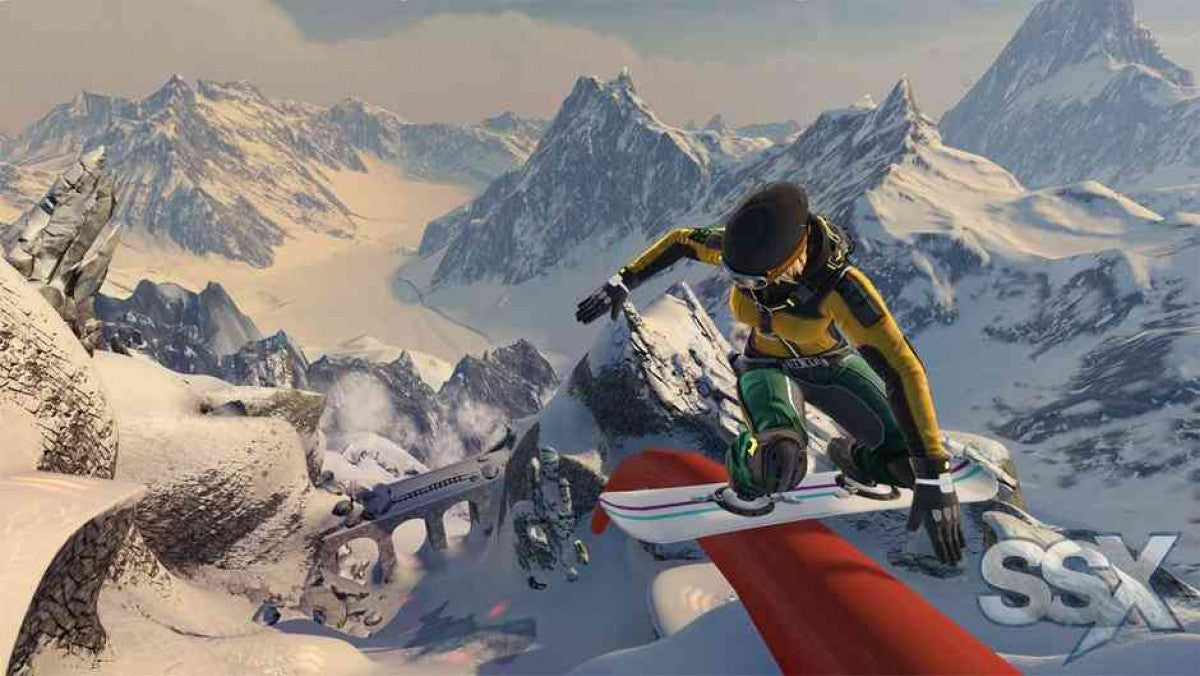 SSX gameplay for PlayStation 3 (PS3) video game