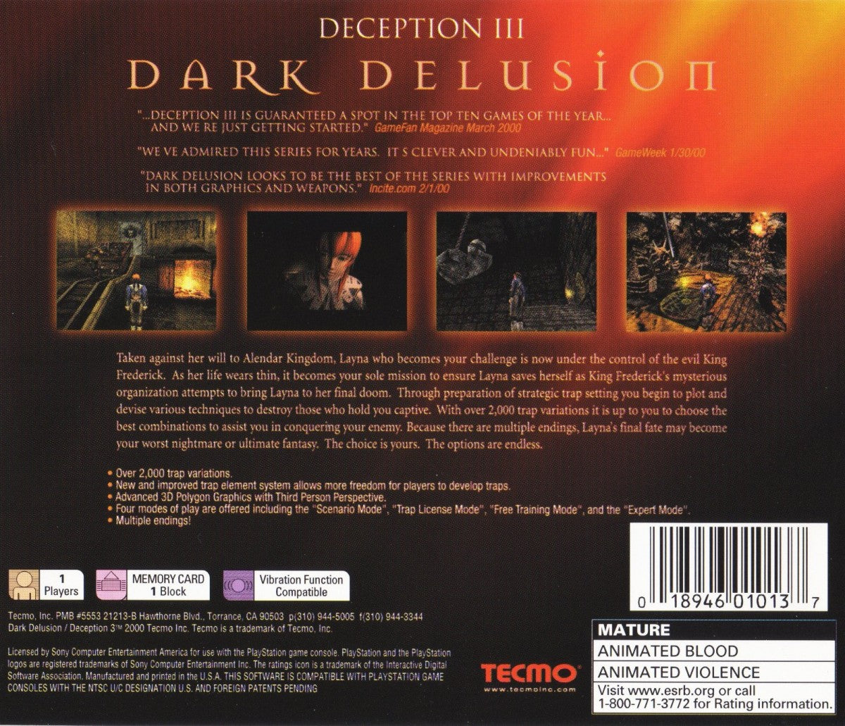 Project Horned Owl PS1 PlayStation 1 light gun shooter mech combat sci fi action game rail shooter cyberpunk retro video game back cover art