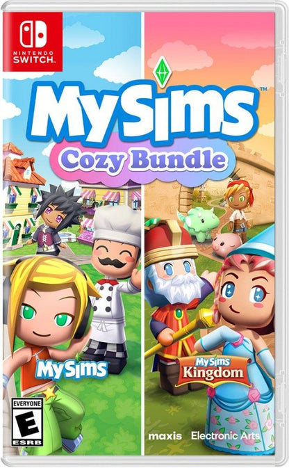 MySims Cozy Bundle cover art for Nintendo Switch NS video game