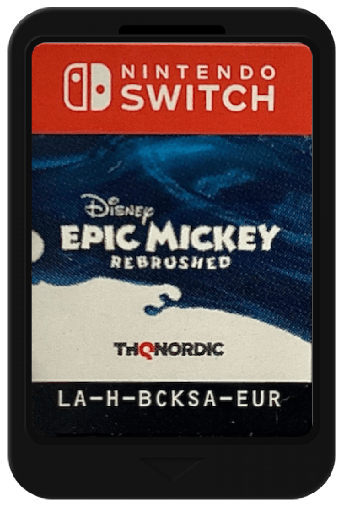 Epic Mickey: Rebrushed cartridge for Nintendo Switch (NS) video game
