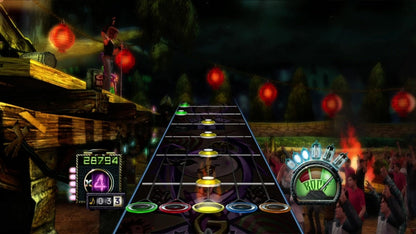 Guitar Hero III: Legends of Rock gameplay for Xbox 360 (X360) music rhythm video game