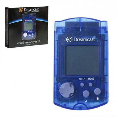 New In Box Blue Transluscent VMU for Sega Dreamcast