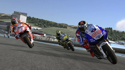 MotoGP 13 PAL Import retro PS Vita video game MotoGP motorcycle racing sports simulation realistic bike racing championship gameplay handheld console title PlayStation Vita release gameplay