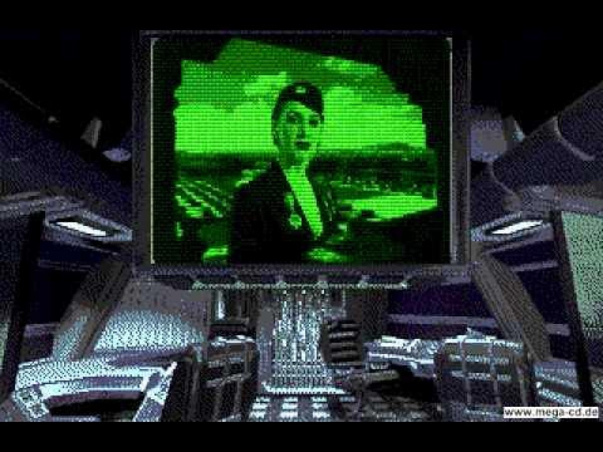 Iron Helix Sega CD Sega CD FMV interactive sci fi adventure game space horror puzzle exploration retro video game gameplay