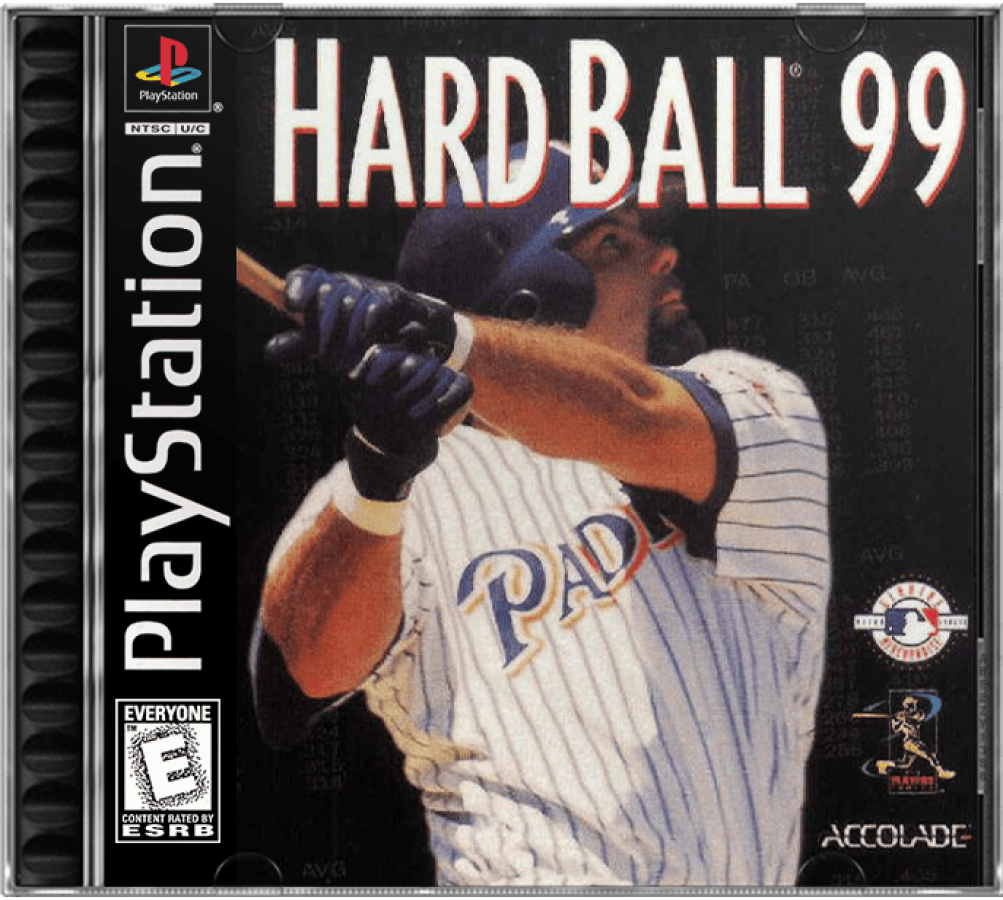 HardBall '99 cover art for PlayStation 1 (PS1) video game
