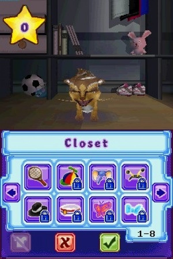 Petz: Fantasy: Moonlight Magic gameplay for Nintendo DS (DS) fantasy pet simulation video game