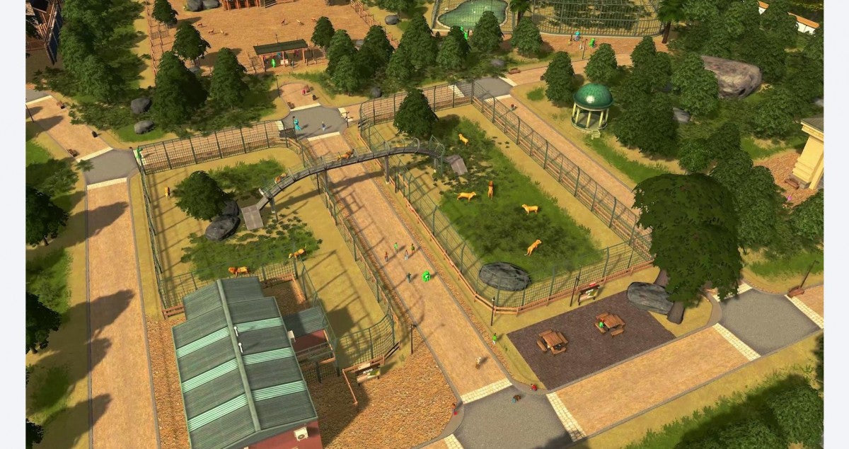 Cities: Skylines Parklife Edition – Xbox One (XONE) gameplay art for city-building simulation game with park management expansion